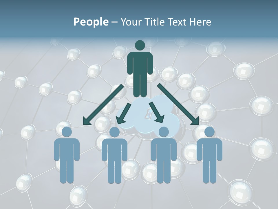 User Illustration Virtual PowerPoint Template