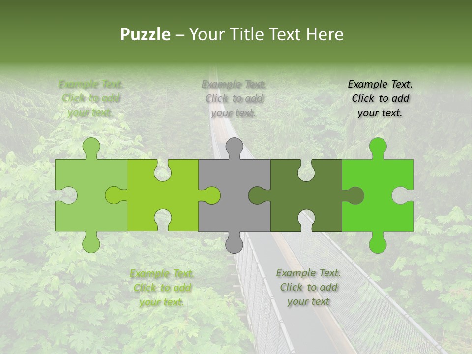 Steel Canyon Mountain PowerPoint Template