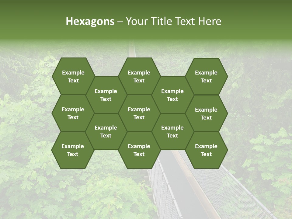 Steel Canyon Mountain PowerPoint Template