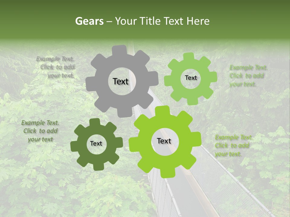 Steel Canyon Mountain PowerPoint Template