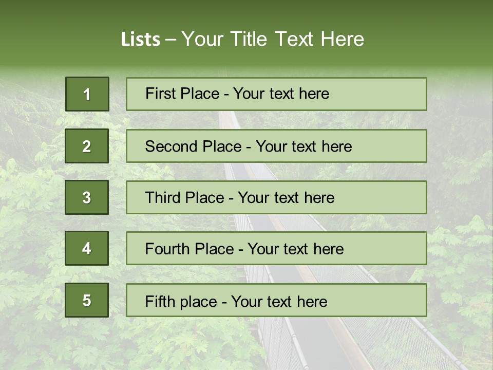 Steel Canyon Mountain PowerPoint Template