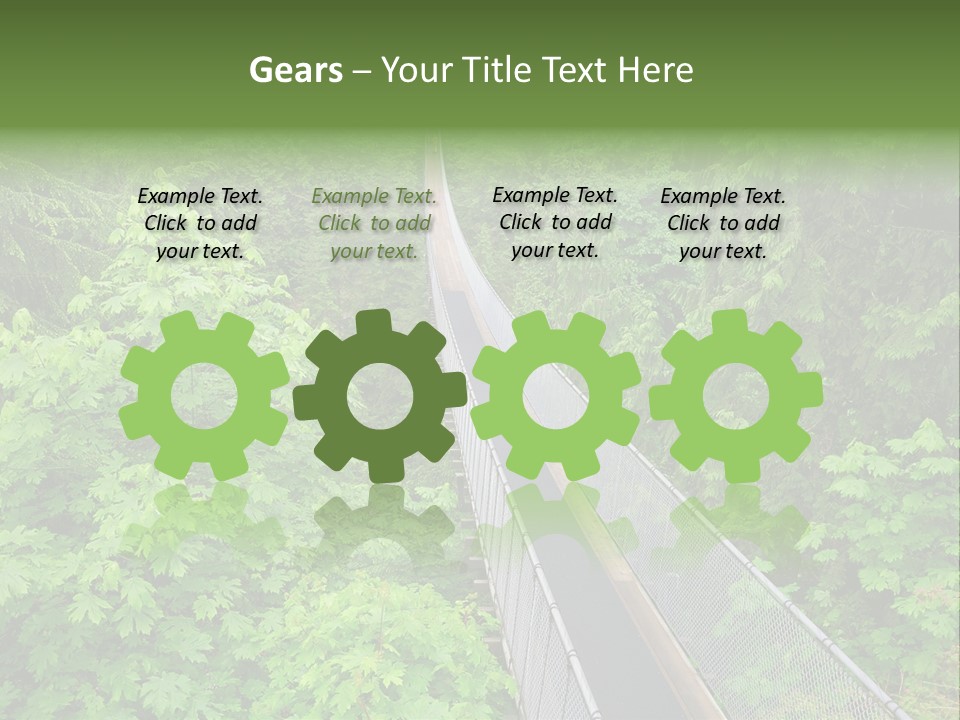 Steel Canyon Mountain PowerPoint Template