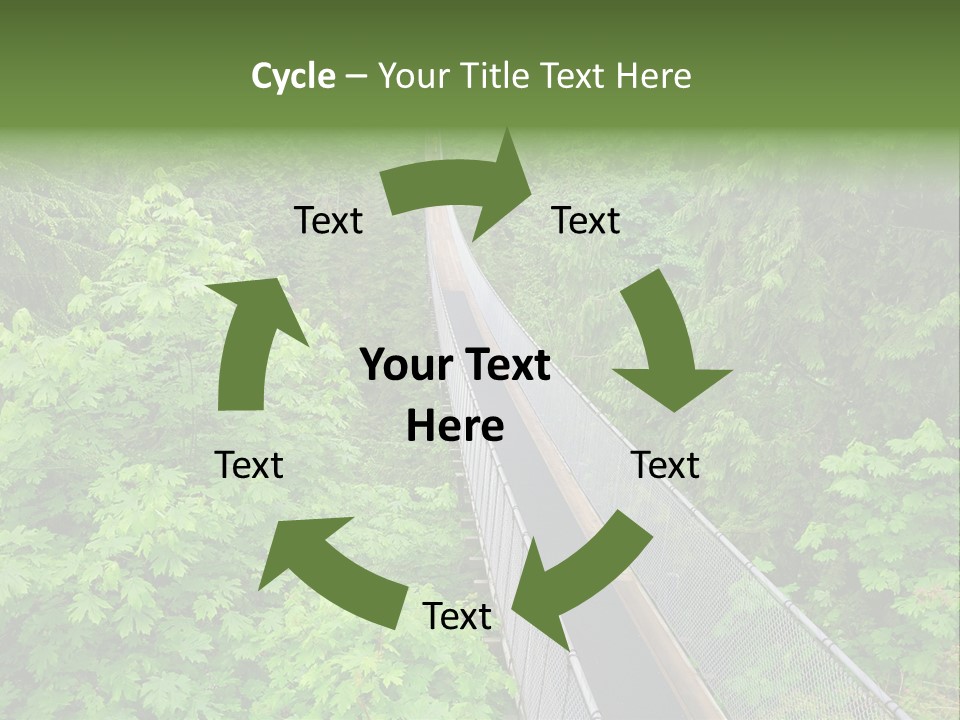 Steel Canyon Mountain PowerPoint Template