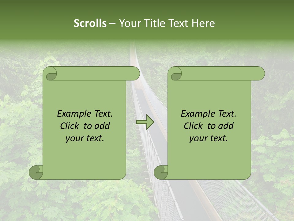 Steel Canyon Mountain PowerPoint Template
