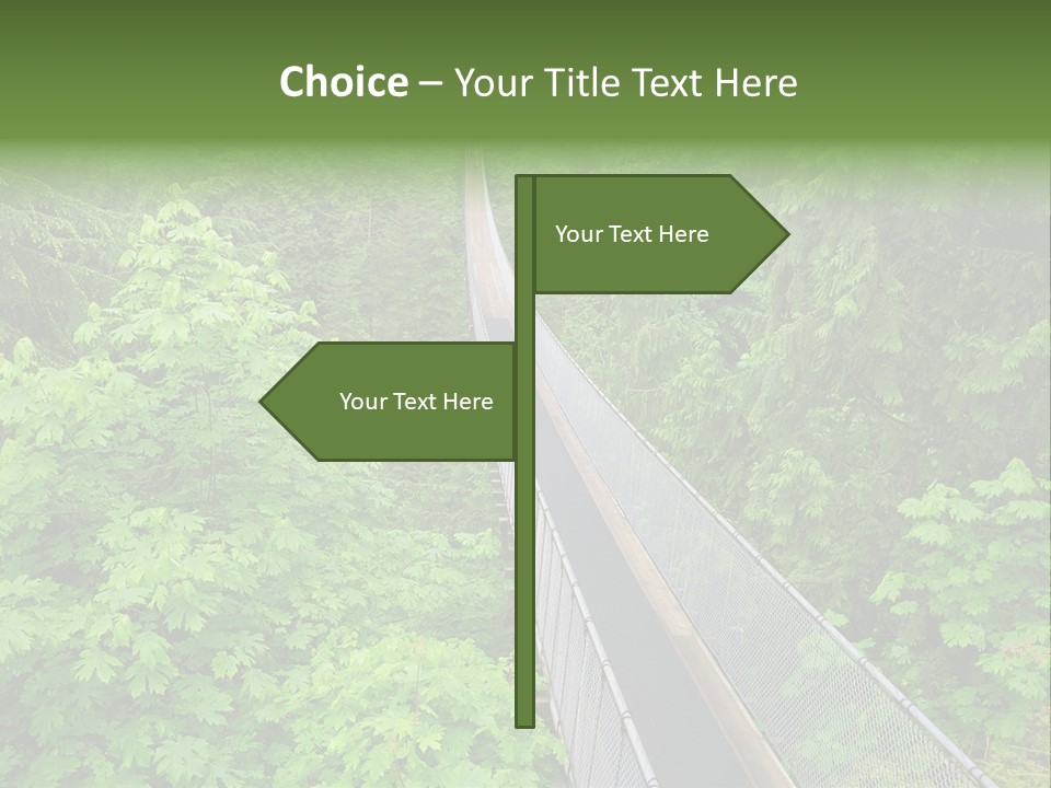 Steel Canyon Mountain PowerPoint Template