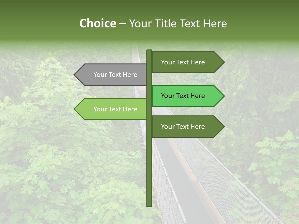 Steel Canyon Mountain PowerPoint Template