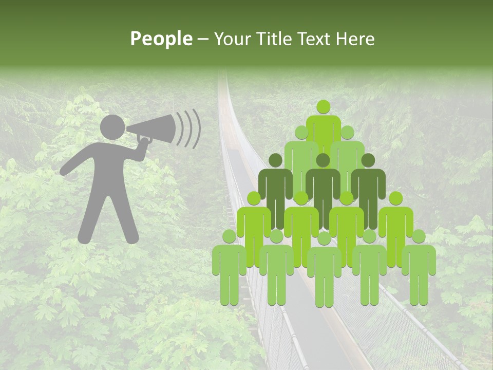 Steel Canyon Mountain PowerPoint Template