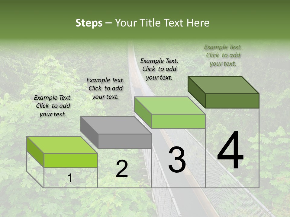 Steel Canyon Mountain PowerPoint Template