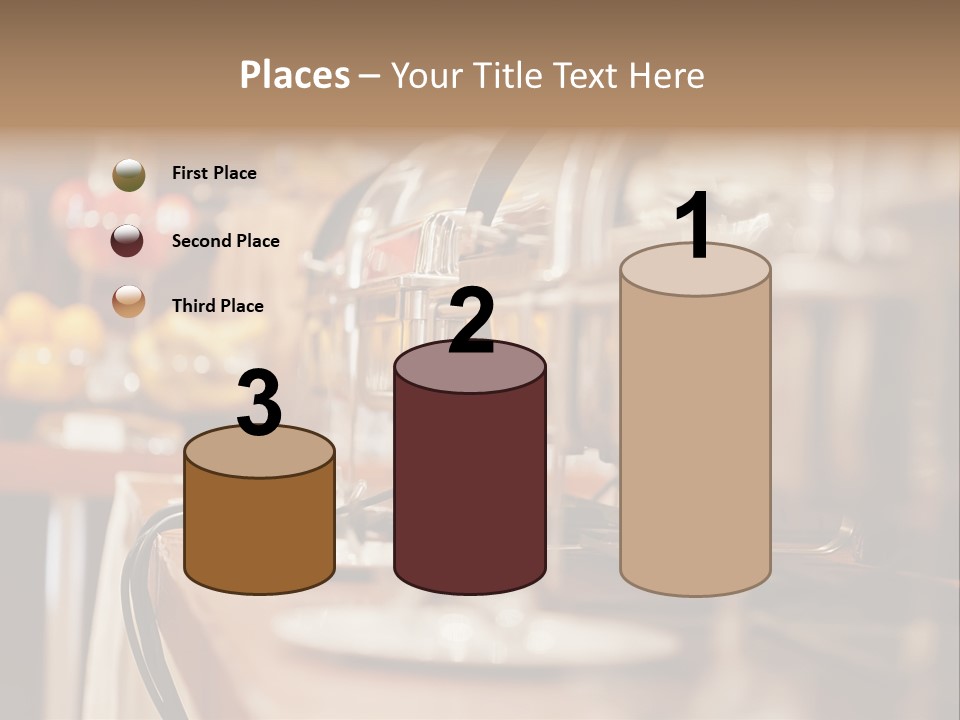 Objects Food Containers PowerPoint Template