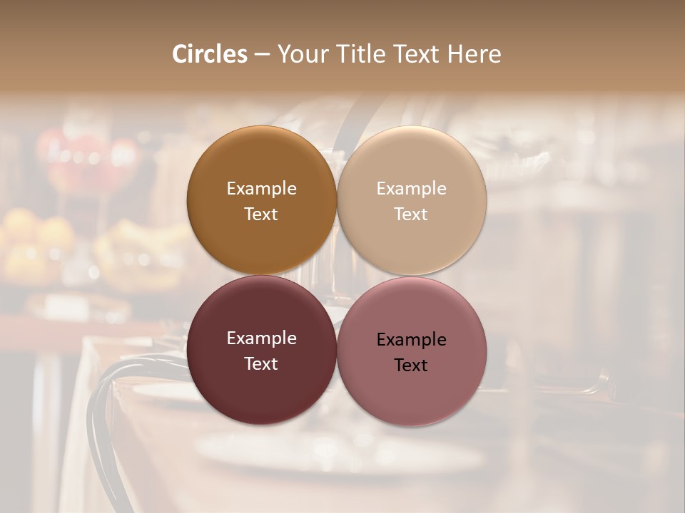 Objects Food Containers PowerPoint Template