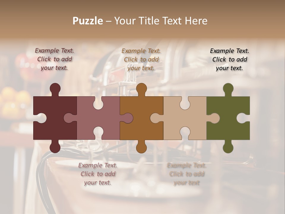 Objects Food Containers PowerPoint Template