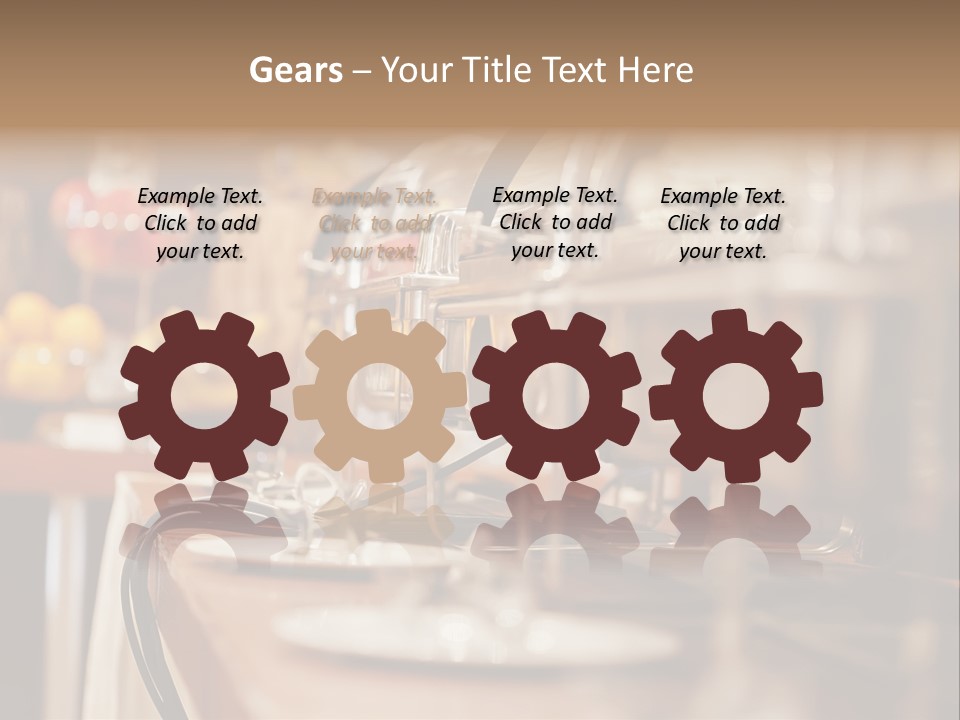 Objects Food Containers PowerPoint Template