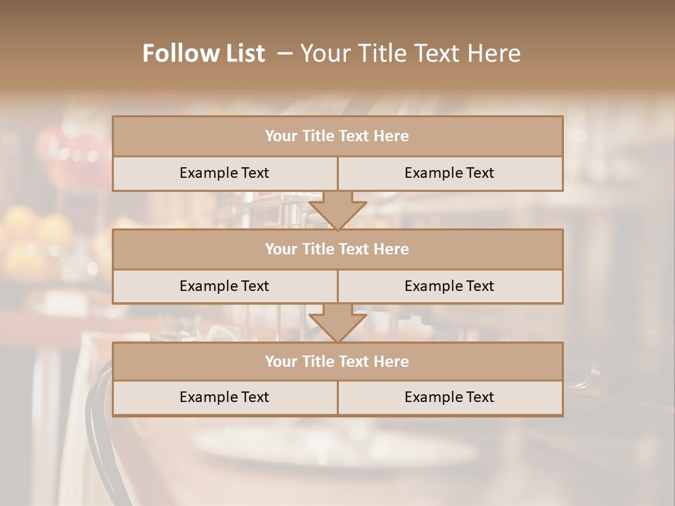 Objects Food Containers PowerPoint Template