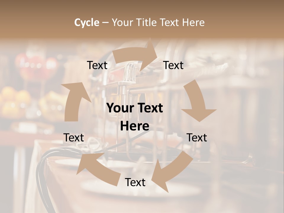 Objects Food Containers PowerPoint Template
