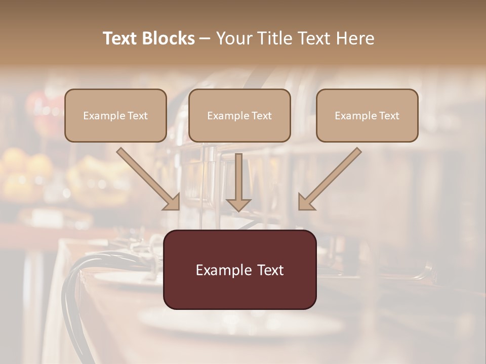 Objects Food Containers PowerPoint Template