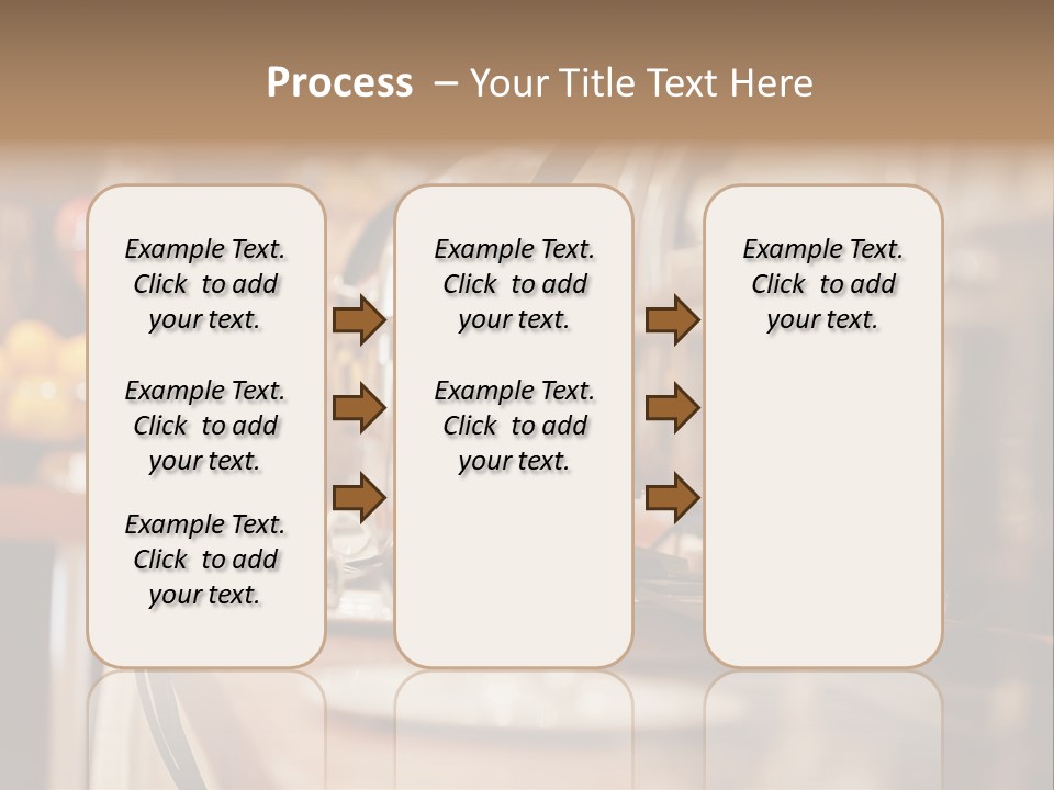 Objects Food Containers PowerPoint Template