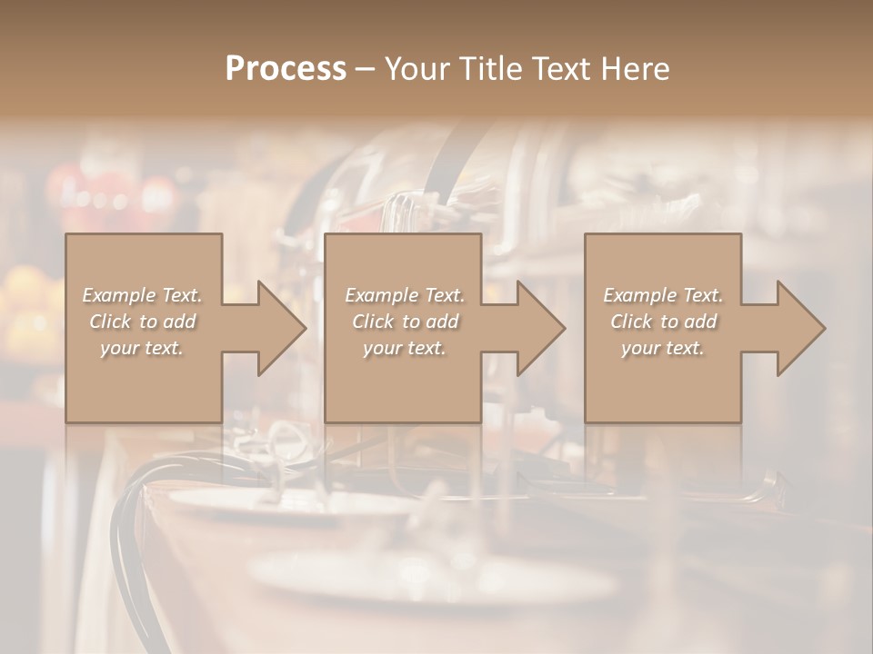 Objects Food Containers PowerPoint Template
