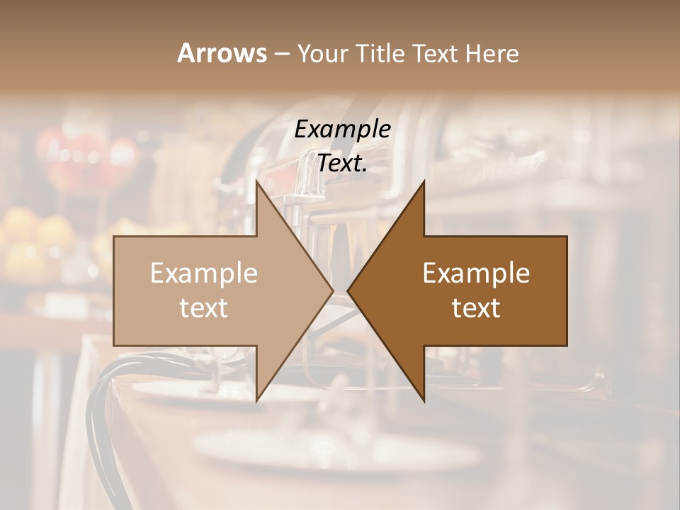 Objects Food Containers PowerPoint Template