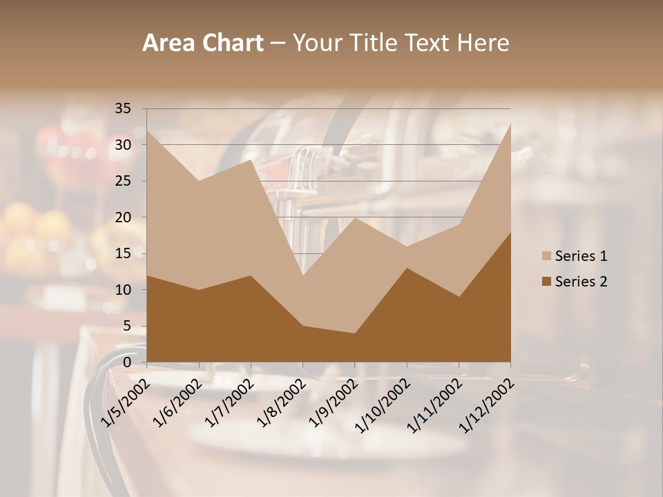 Objects Food Containers PowerPoint Template