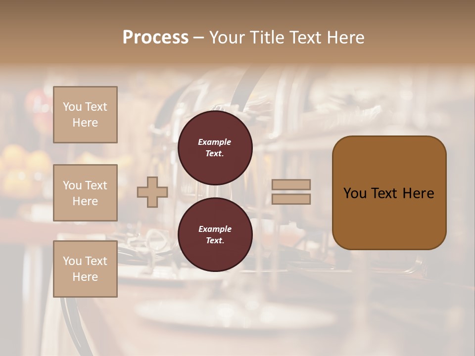 Objects Food Containers PowerPoint Template