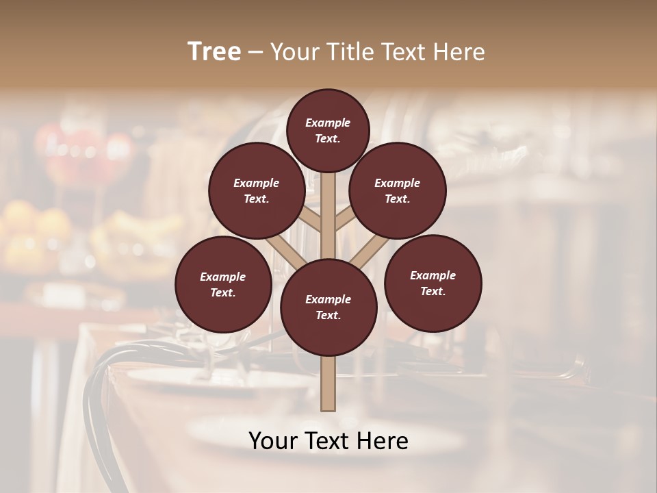 Objects Food Containers PowerPoint Template