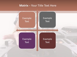 Jockey Stereo Disc PowerPoint Template