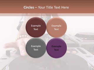 Jockey Stereo Disc PowerPoint Template