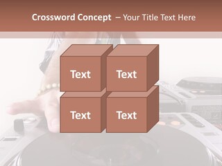 Jockey Stereo Disc PowerPoint Template