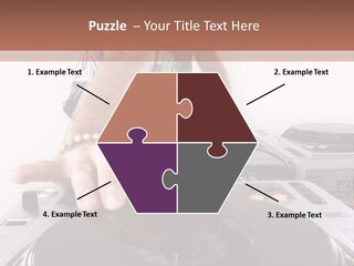 Jockey Stereo Disc PowerPoint Template