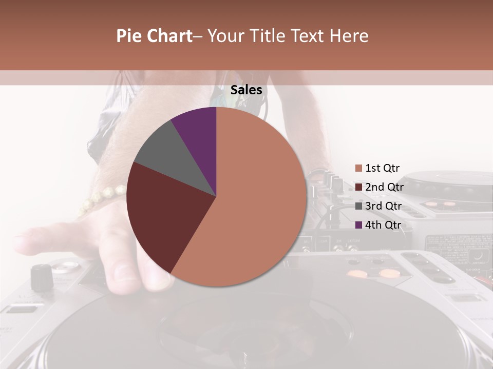 Jockey Stereo Disc PowerPoint Template