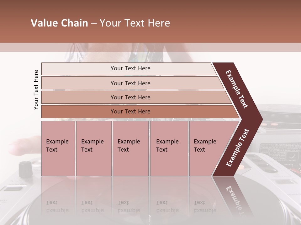 Jockey Stereo Disc PowerPoint Template