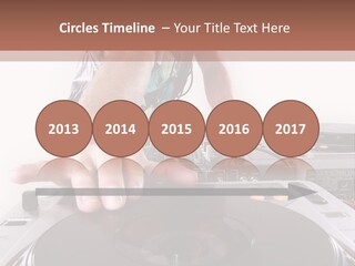 Jockey Stereo Disc PowerPoint Template