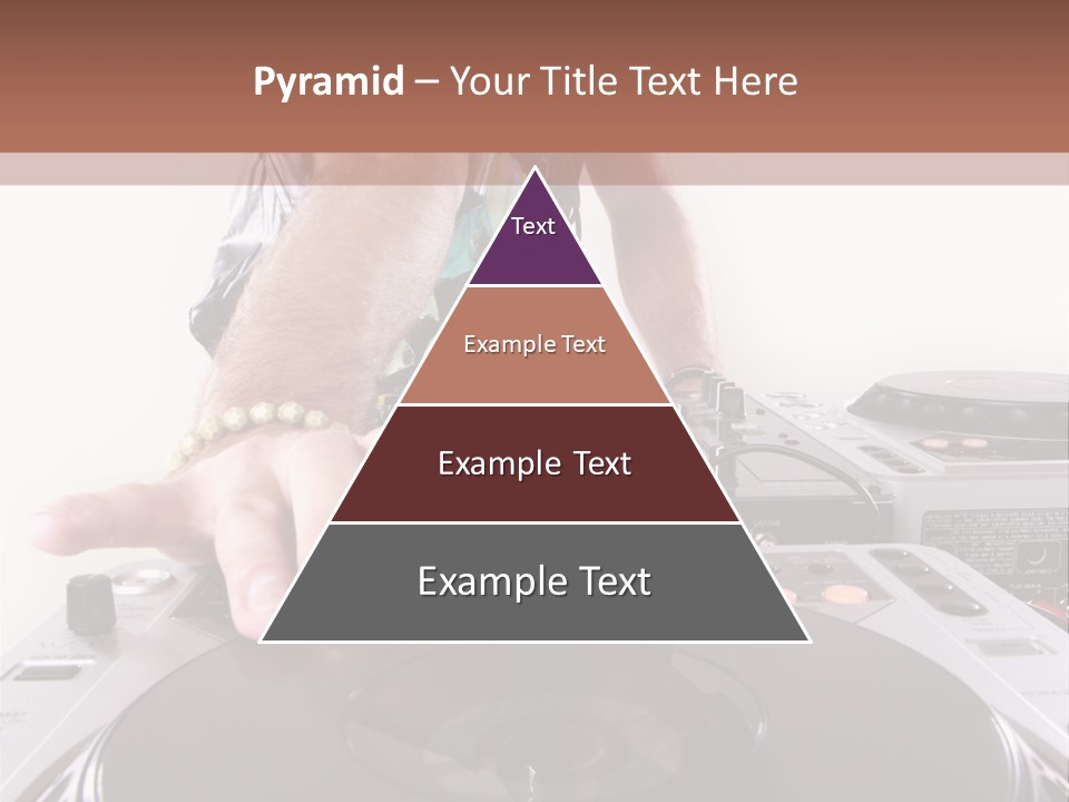 Jockey Stereo Disc PowerPoint Template