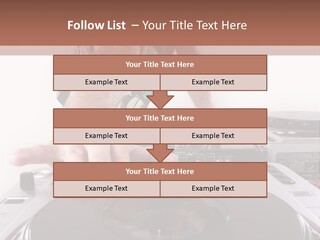 Jockey Stereo Disc PowerPoint Template