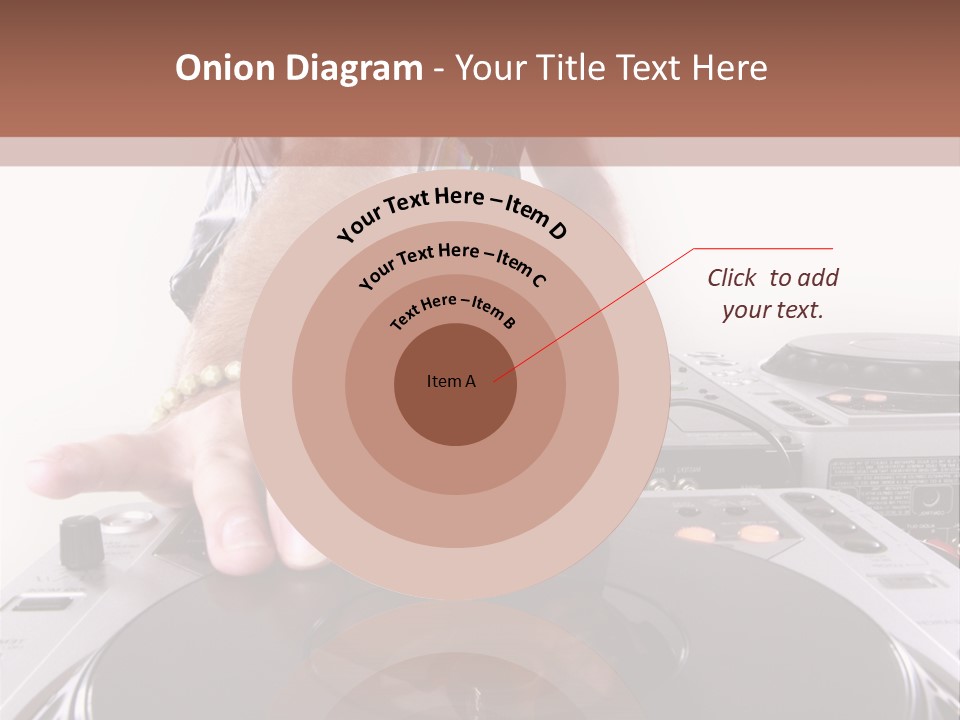Jockey Stereo Disc PowerPoint Template