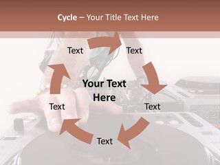 Jockey Stereo Disc PowerPoint Template