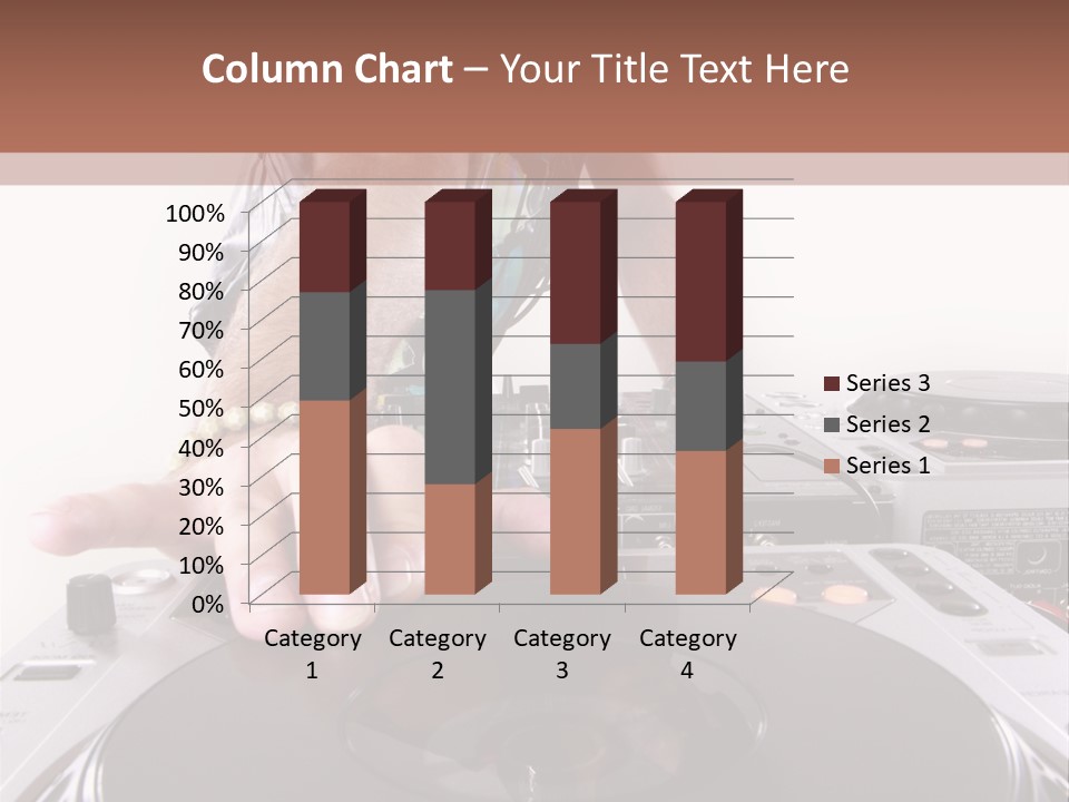 Jockey Stereo Disc PowerPoint Template