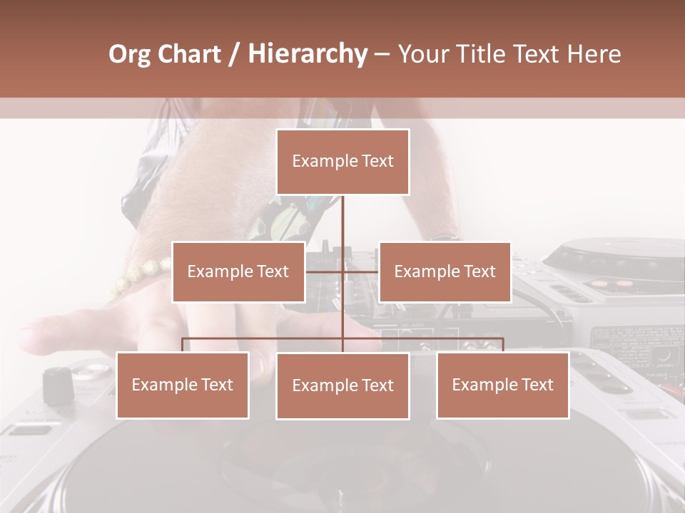 Jockey Stereo Disc PowerPoint Template