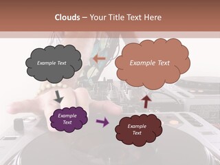Jockey Stereo Disc PowerPoint Template