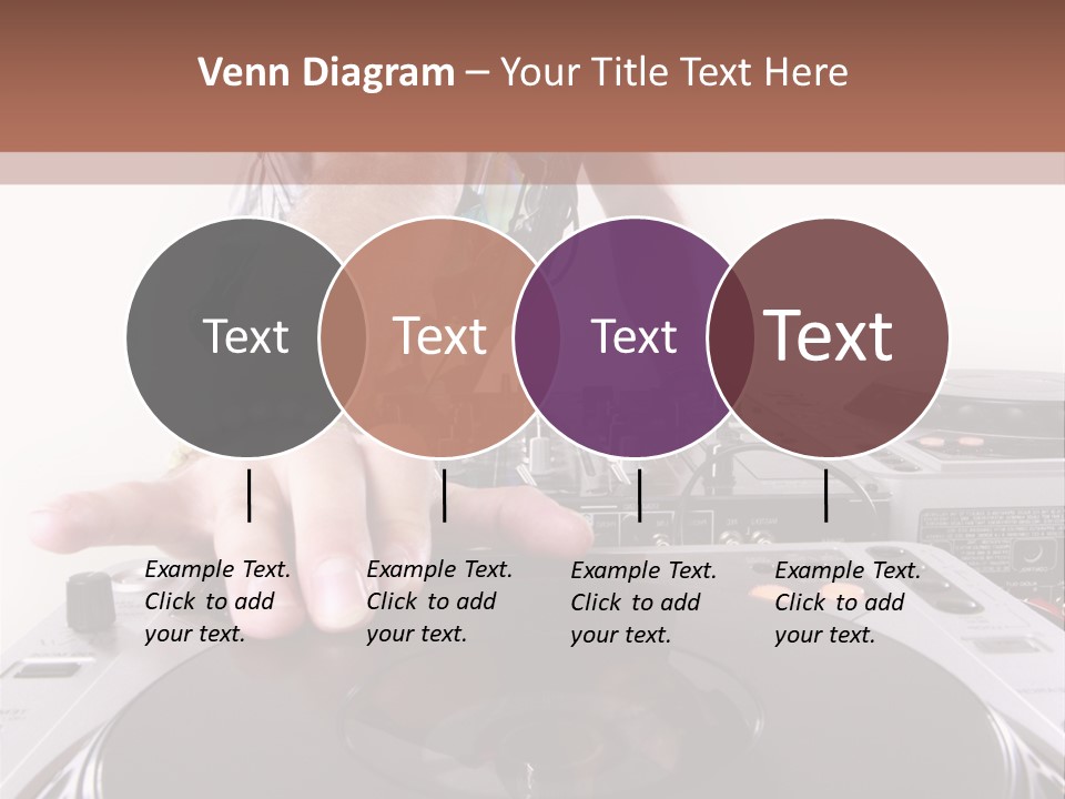 Jockey Stereo Disc PowerPoint Template