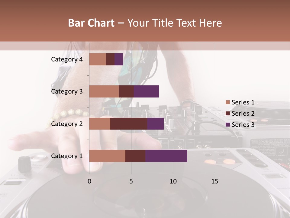 Jockey Stereo Disc PowerPoint Template