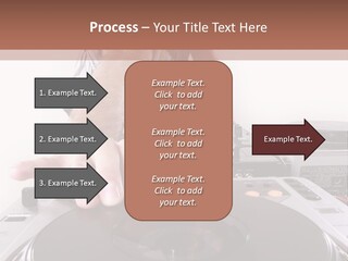 Jockey Stereo Disc PowerPoint Template