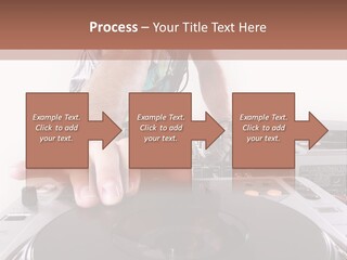 Jockey Stereo Disc PowerPoint Template
