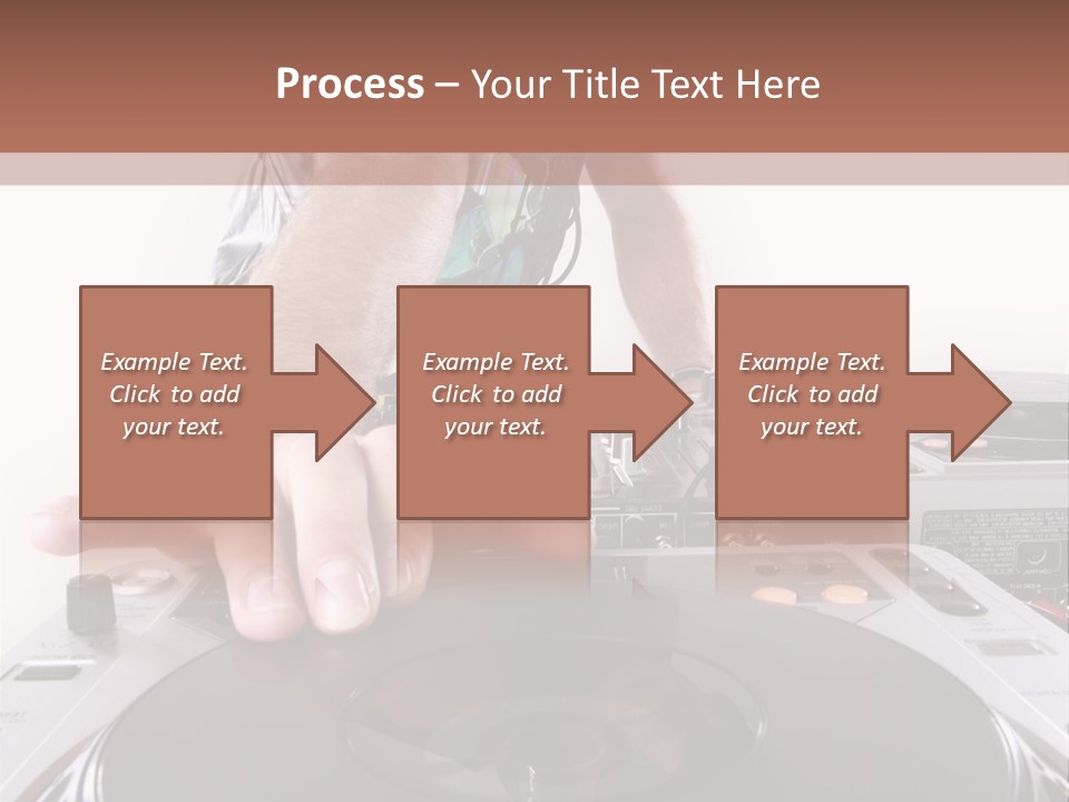 Jockey Stereo Disc PowerPoint Template