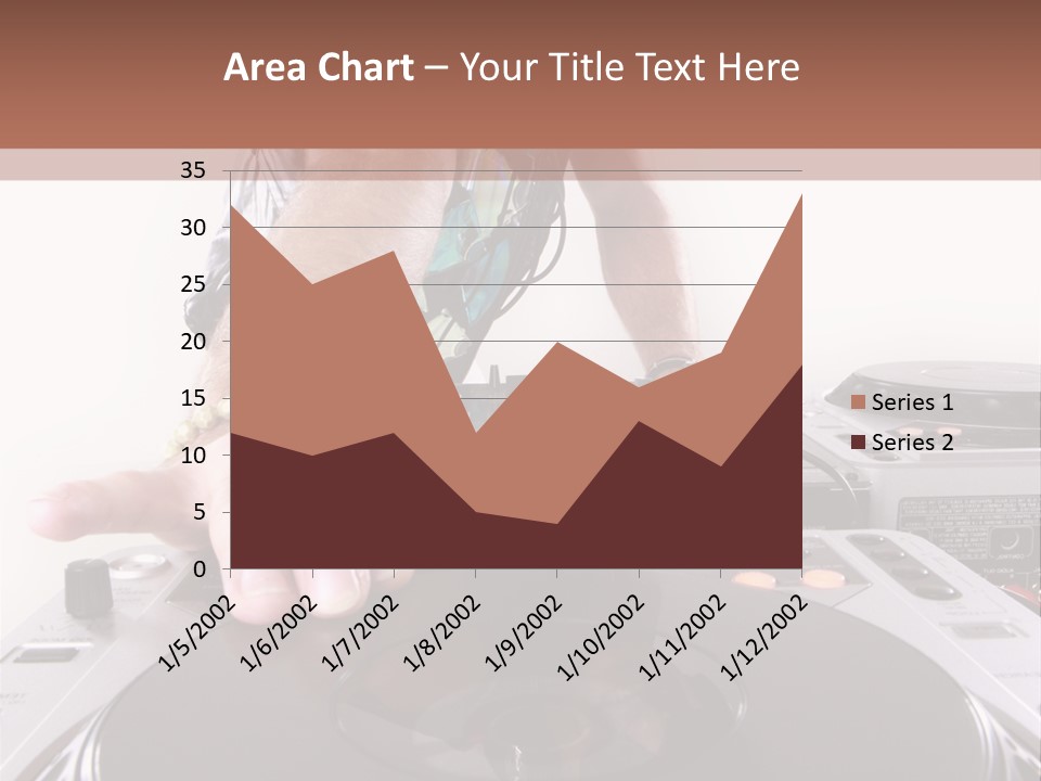 Jockey Stereo Disc PowerPoint Template
