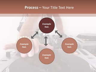 Jockey Stereo Disc PowerPoint Template