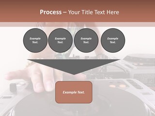 Jockey Stereo Disc PowerPoint Template