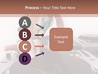 Jockey Stereo Disc PowerPoint Template