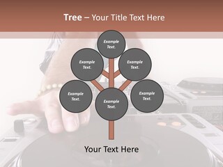 Jockey Stereo Disc PowerPoint Template