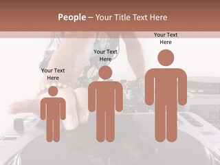 Jockey Stereo Disc PowerPoint Template